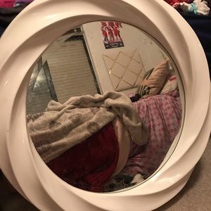 White large mirror